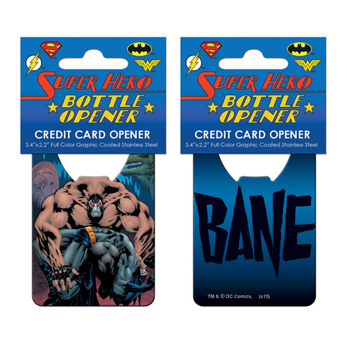 Batman Bane Credit Card Bottle Opener